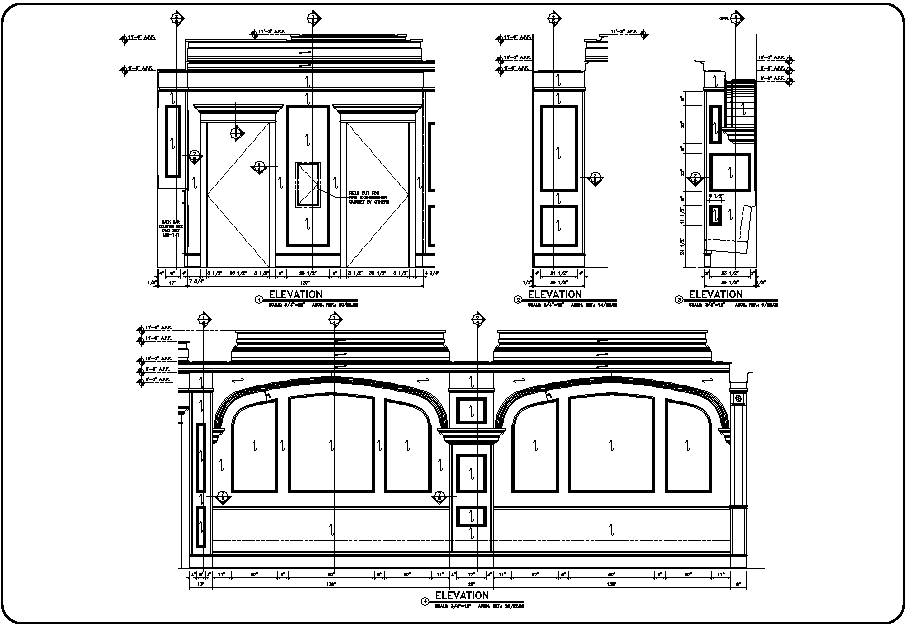Millwork Shop Drawings